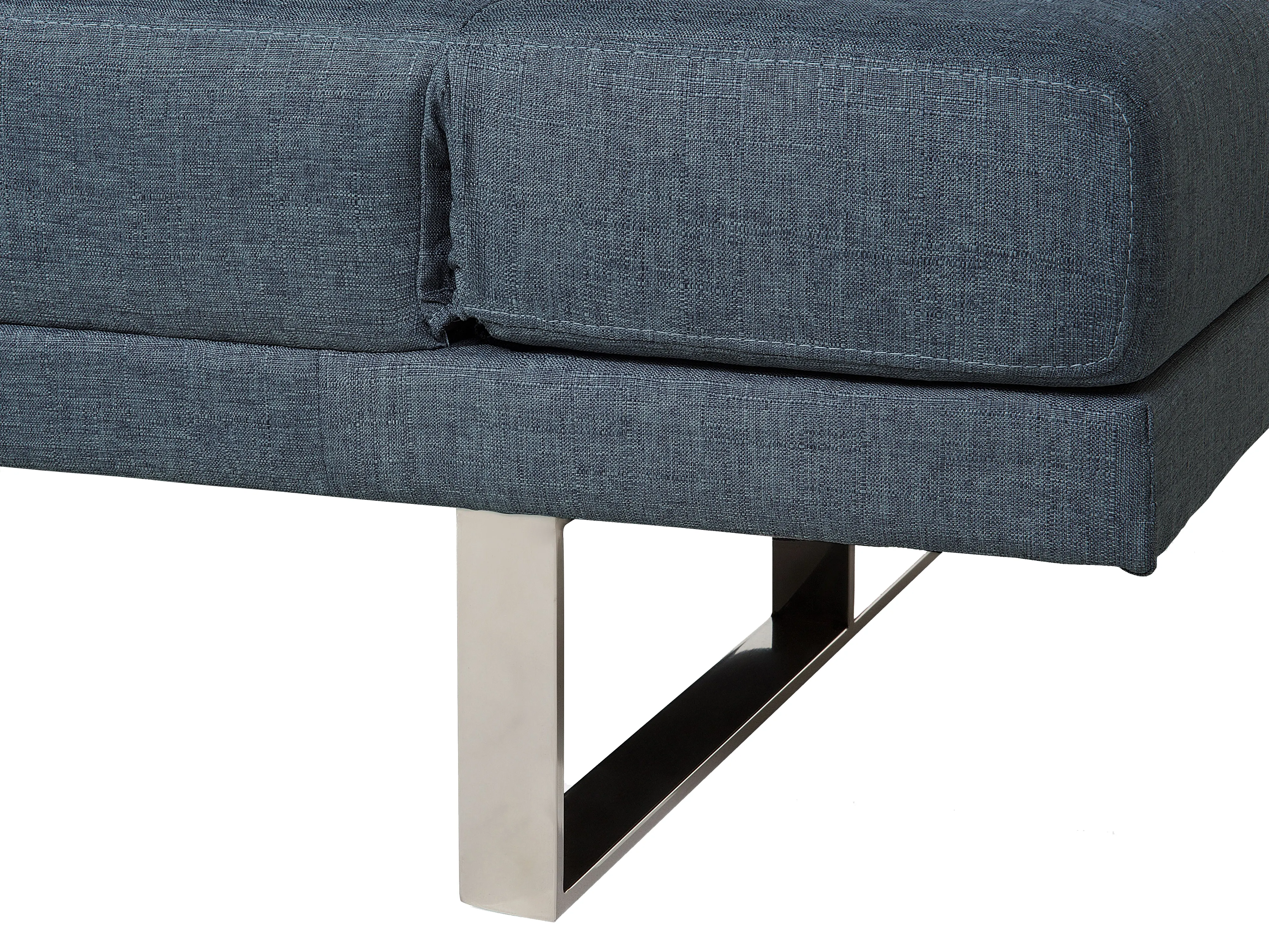 Slaapbank 2-zits YORK Stof Blauw