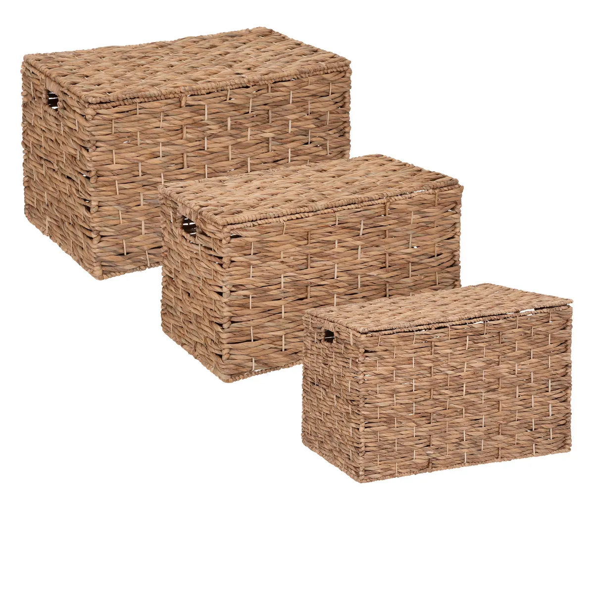 Atmosphera, Createur D'Interieur Atmosphera Lot de 3 malles - Jacinthe