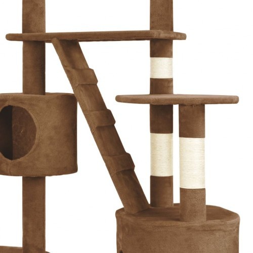 Arranhador marrom para gatos