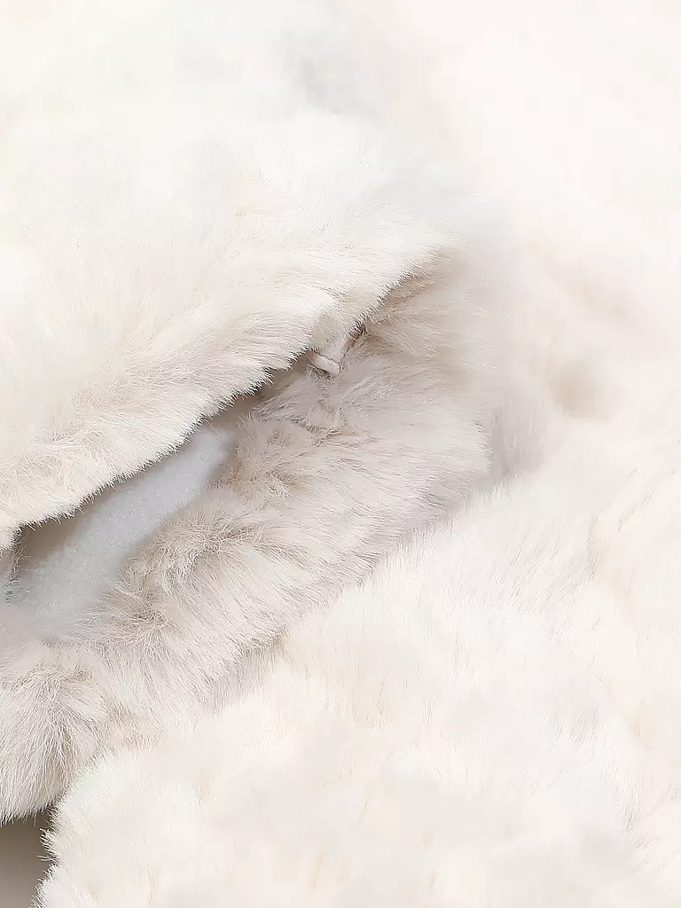 MARC CAIN Handschuhe in Felloptik grau