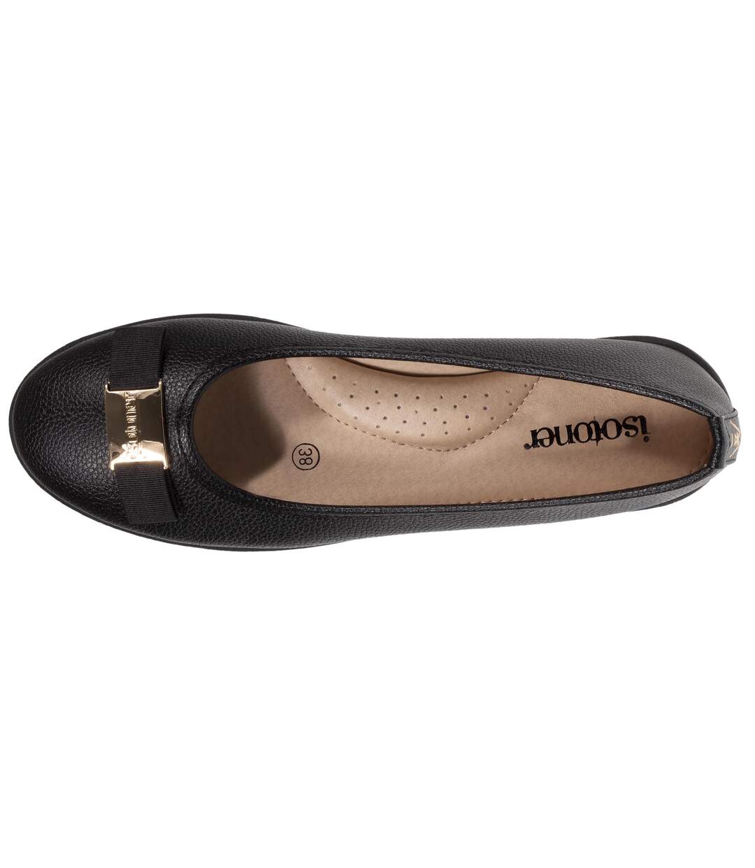 Isotoner Ballerines femme nœud gros-grain