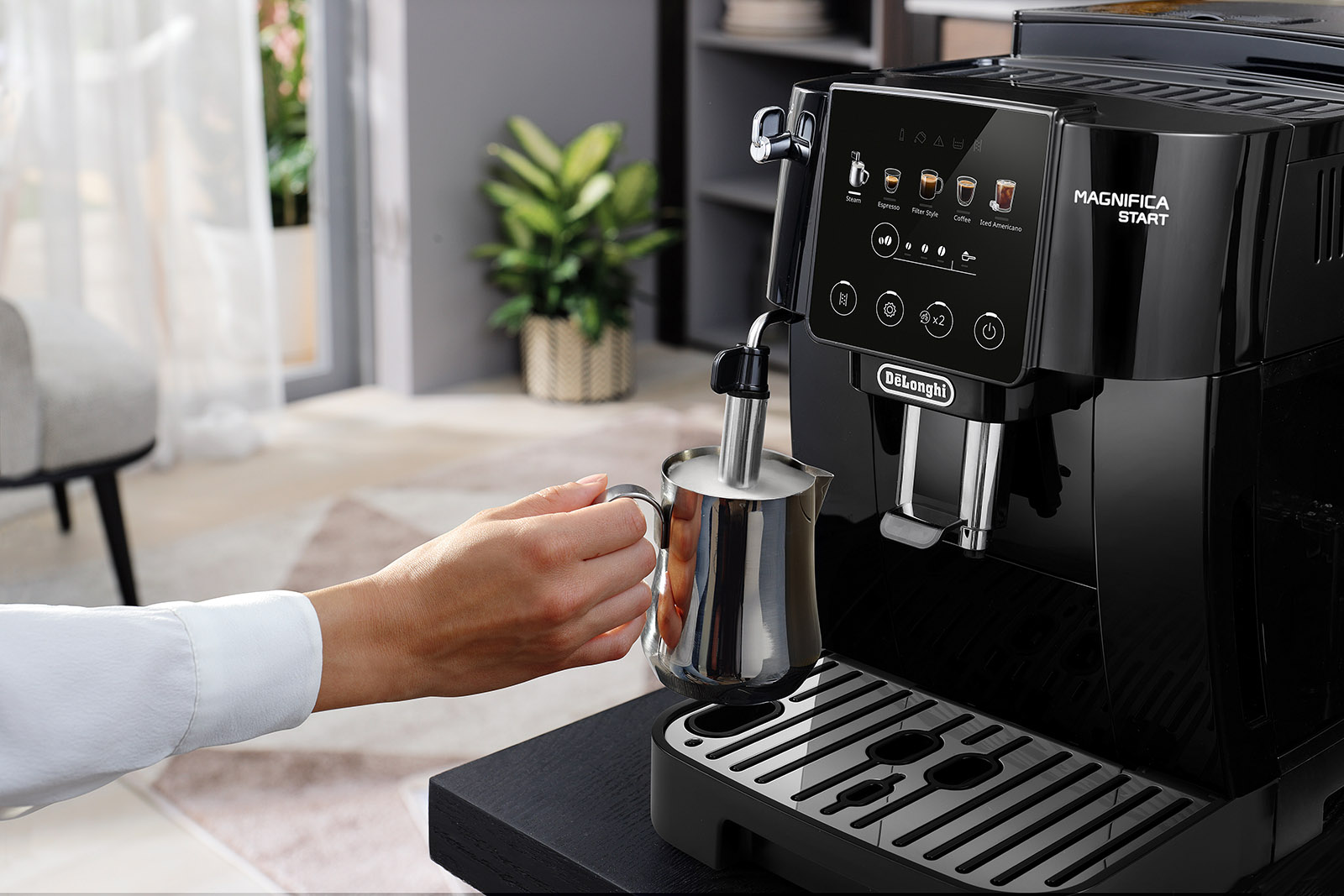 DELONGHI ECAM 220.51.B Volautomatische espressomachine zwart