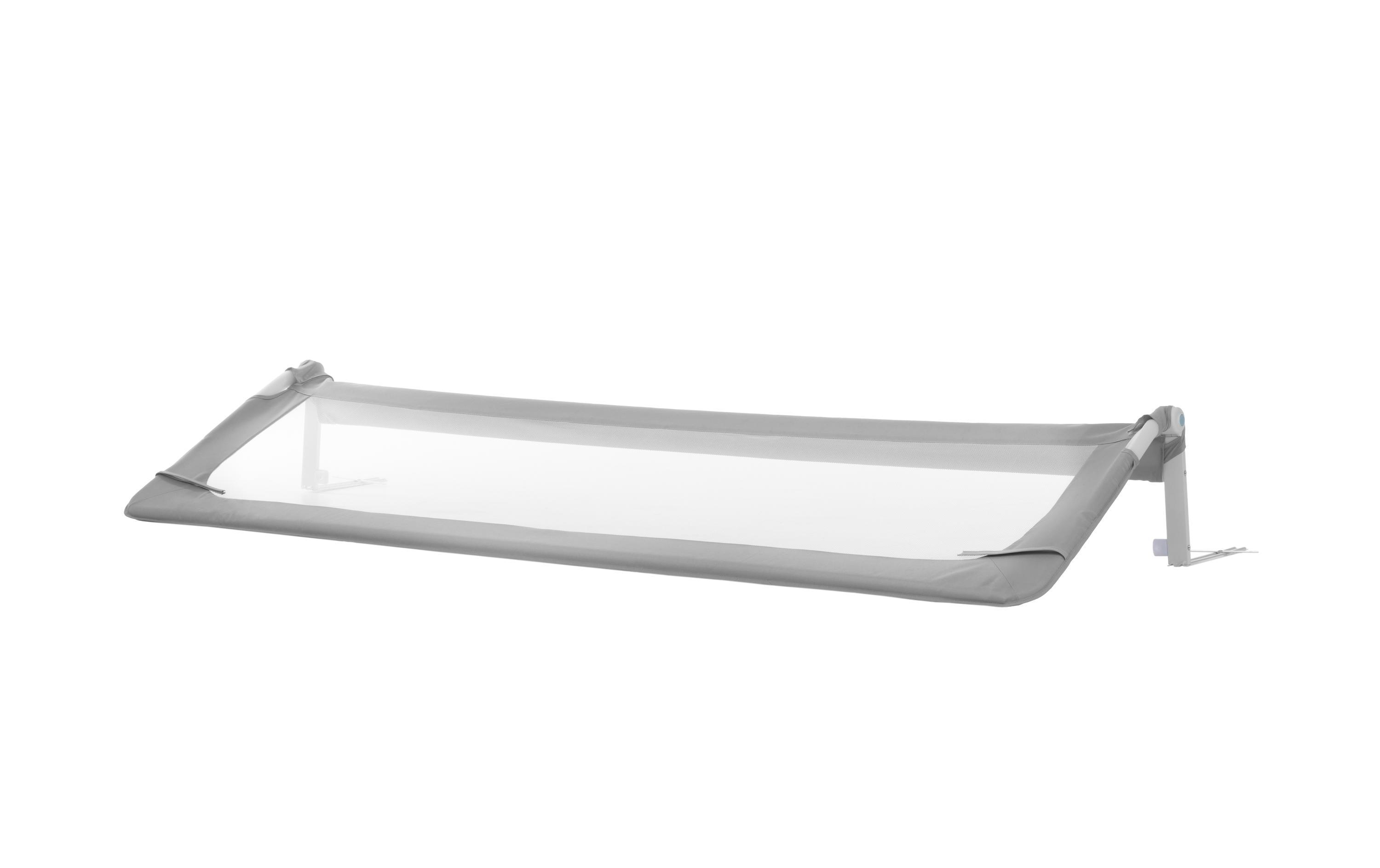 Bettgitter Grau 200 x 68 cmBettschutzgitter für Ihr Kind