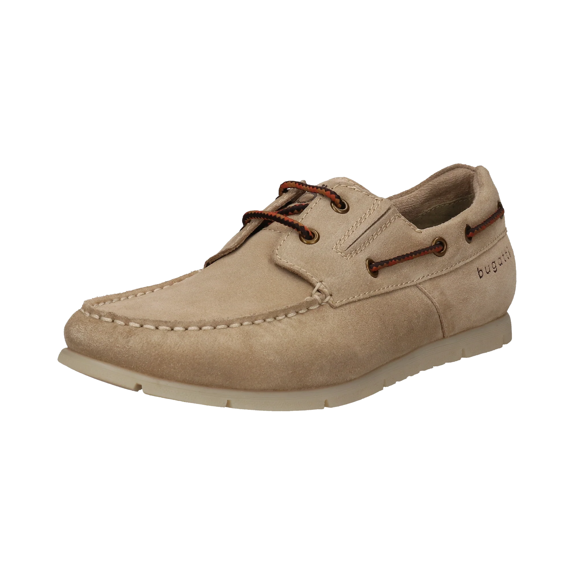 Leder Mokassin beige