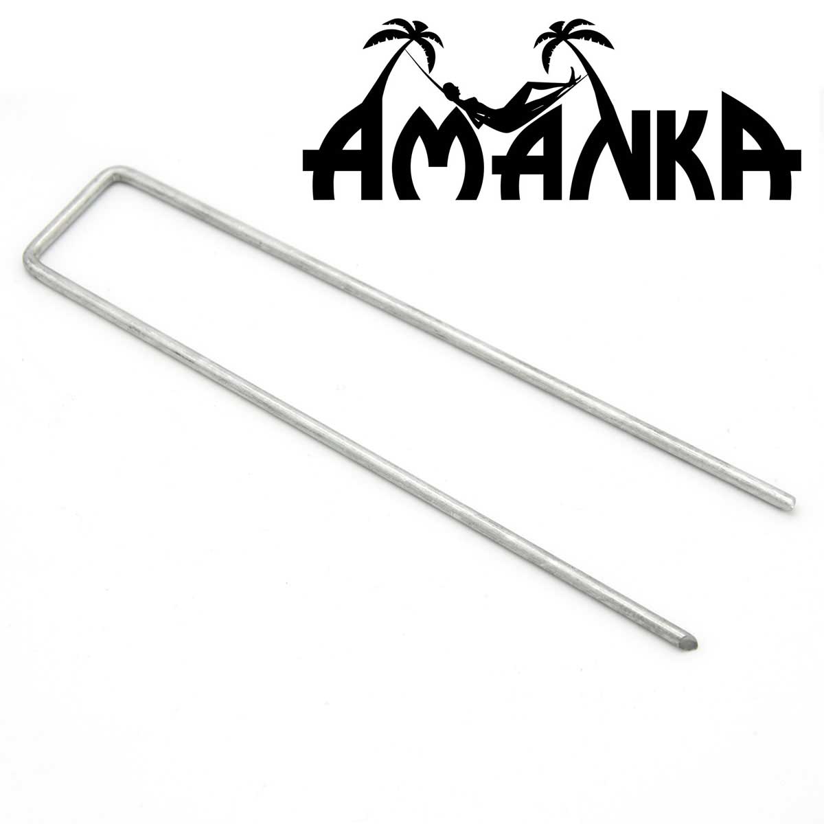 AMANKA 100 stalen grondpennen