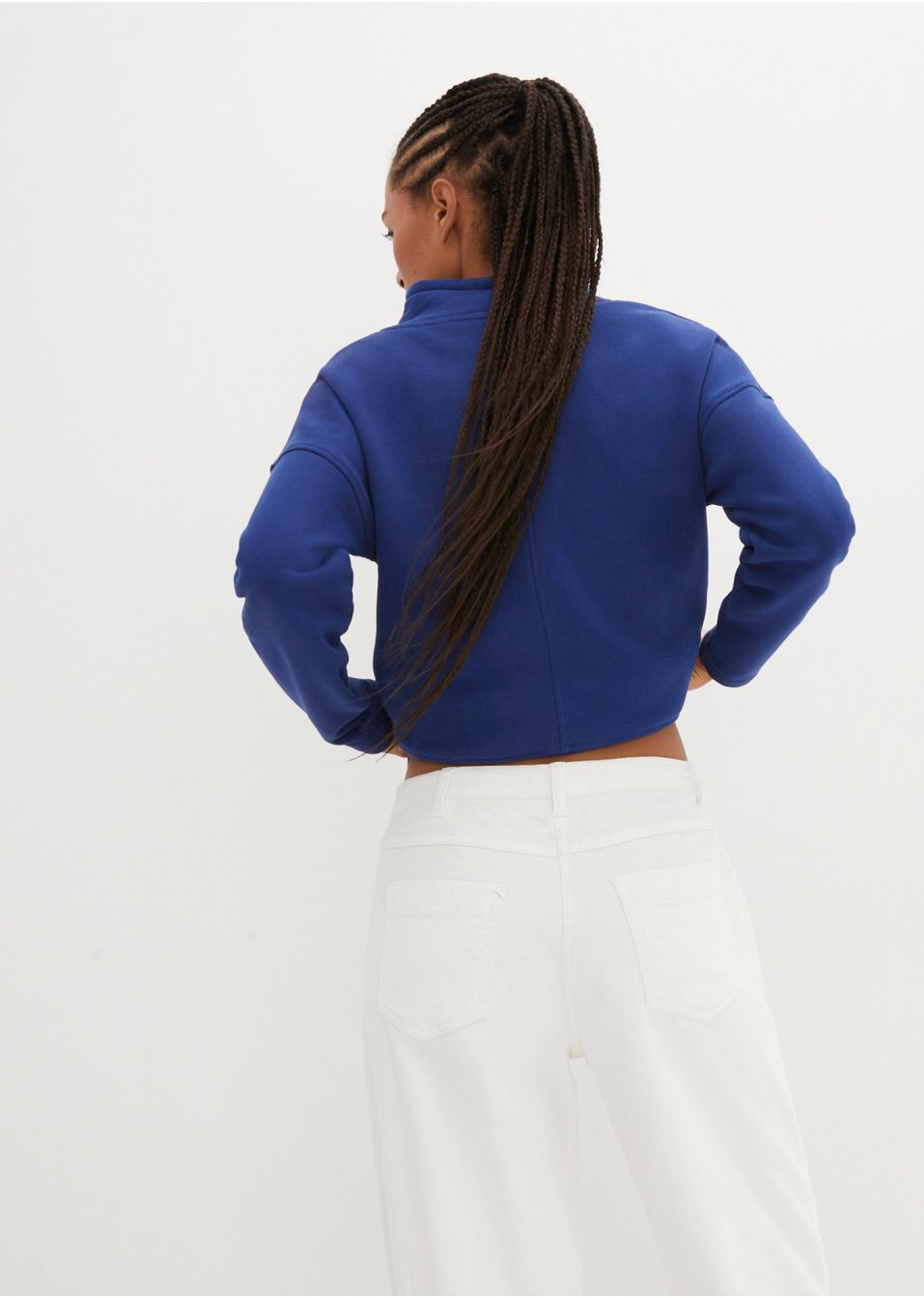 Pantalon velours côtelé Balloon-Fit