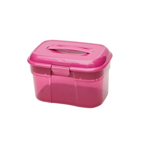 Kit de higiene infantil rosa para cavalos