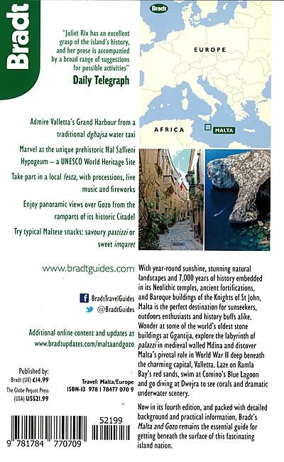 BRADT - BRADT MALTA GOZO EN ANGLAIS