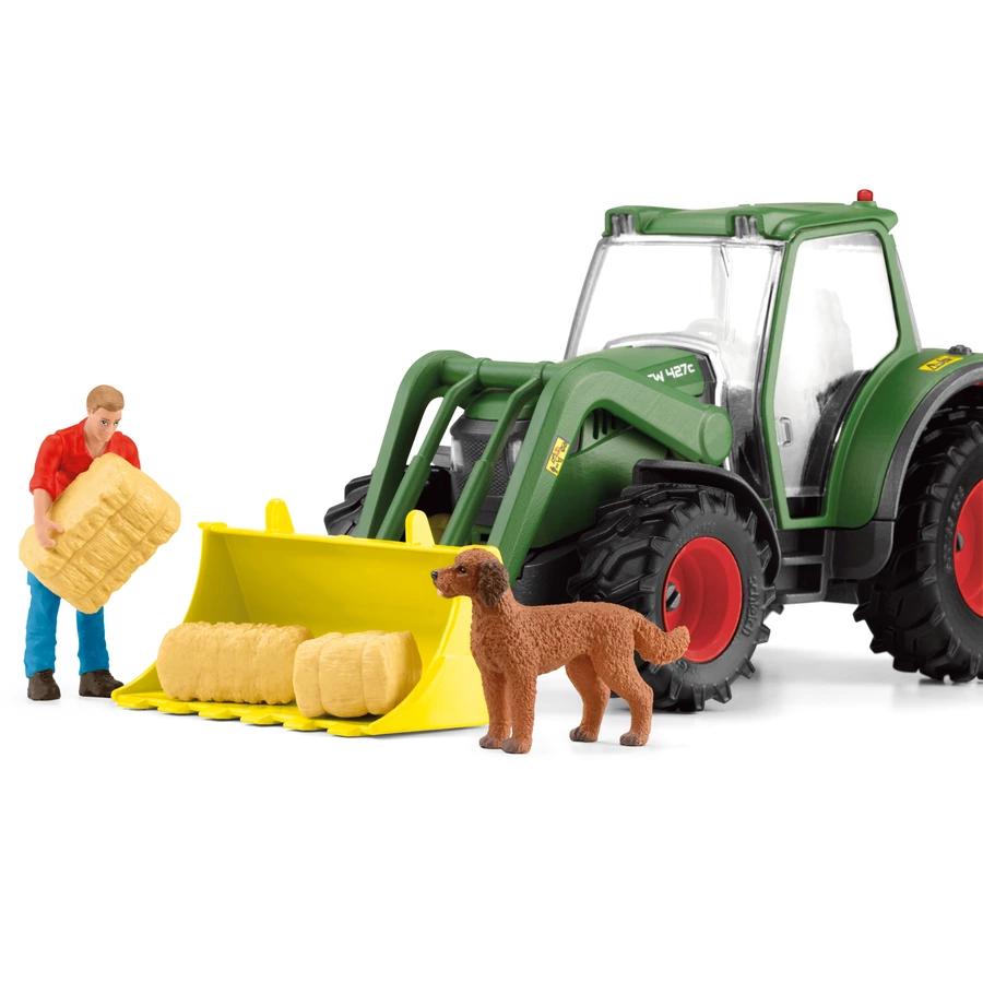 schleich® Traktor mit Anhänger 42608