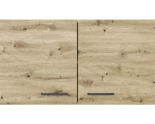 Flex Well Cara wandkast BxDxH 100 x 32 x 54,8 cm eiken design mat gedemonteerd