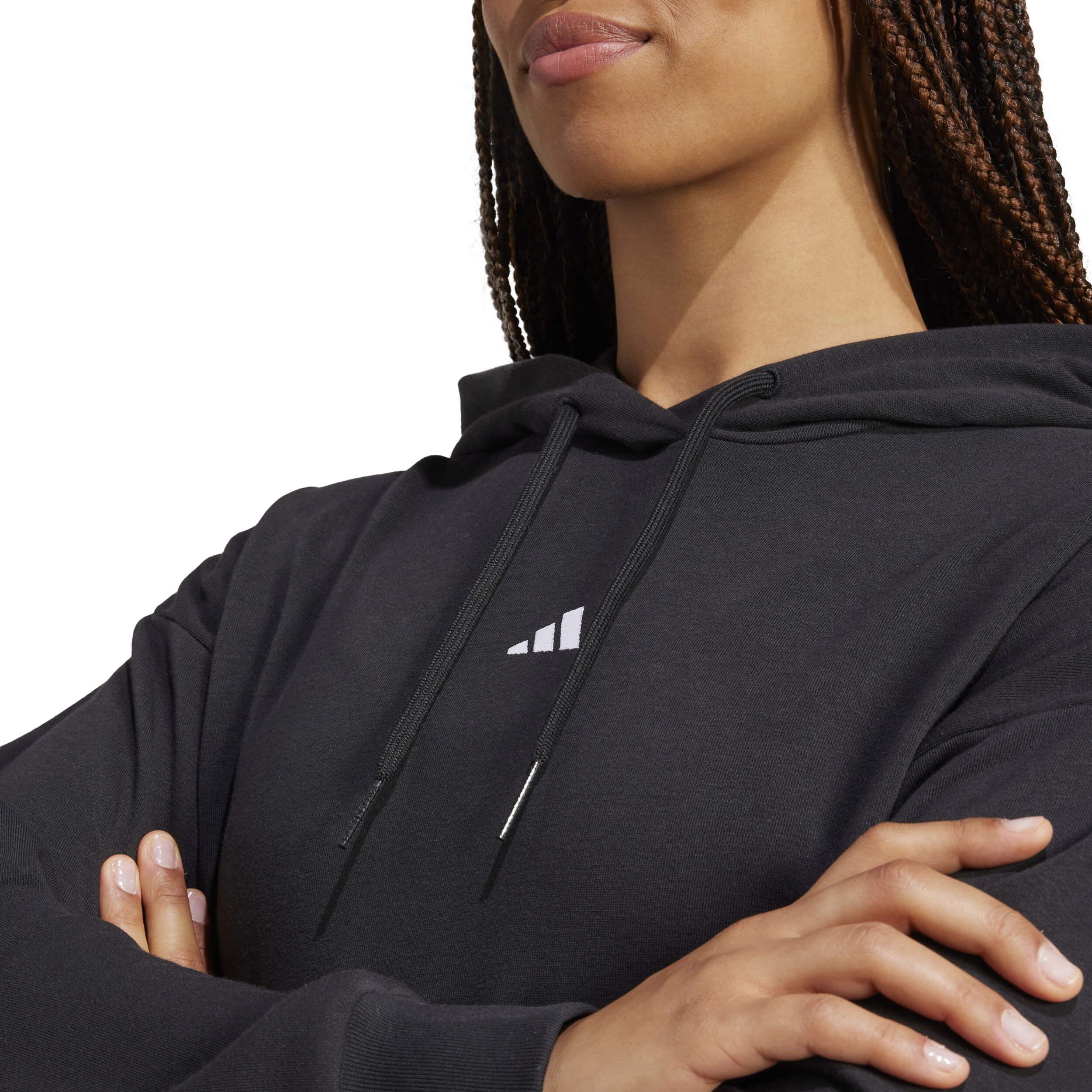 adidas Essentials Small Logo Sweat À Capuche Femmes - Noir