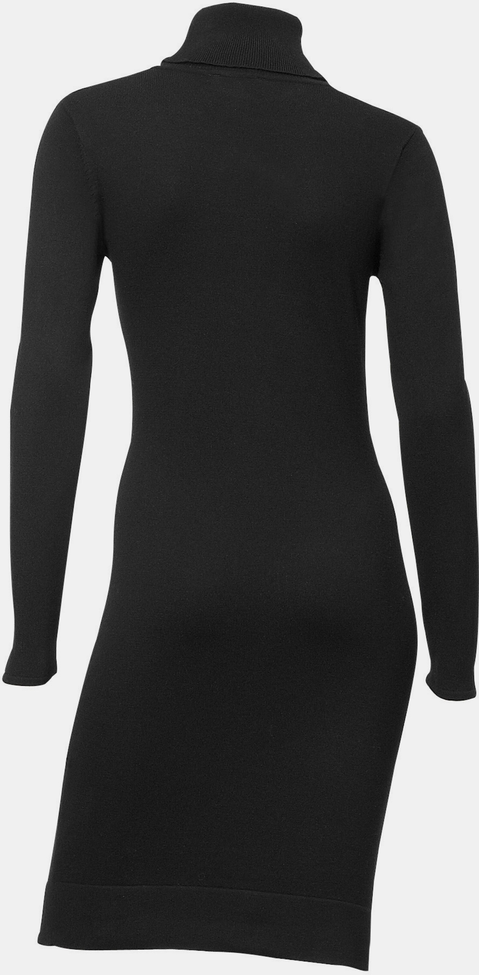 Rollkragen-Kleid