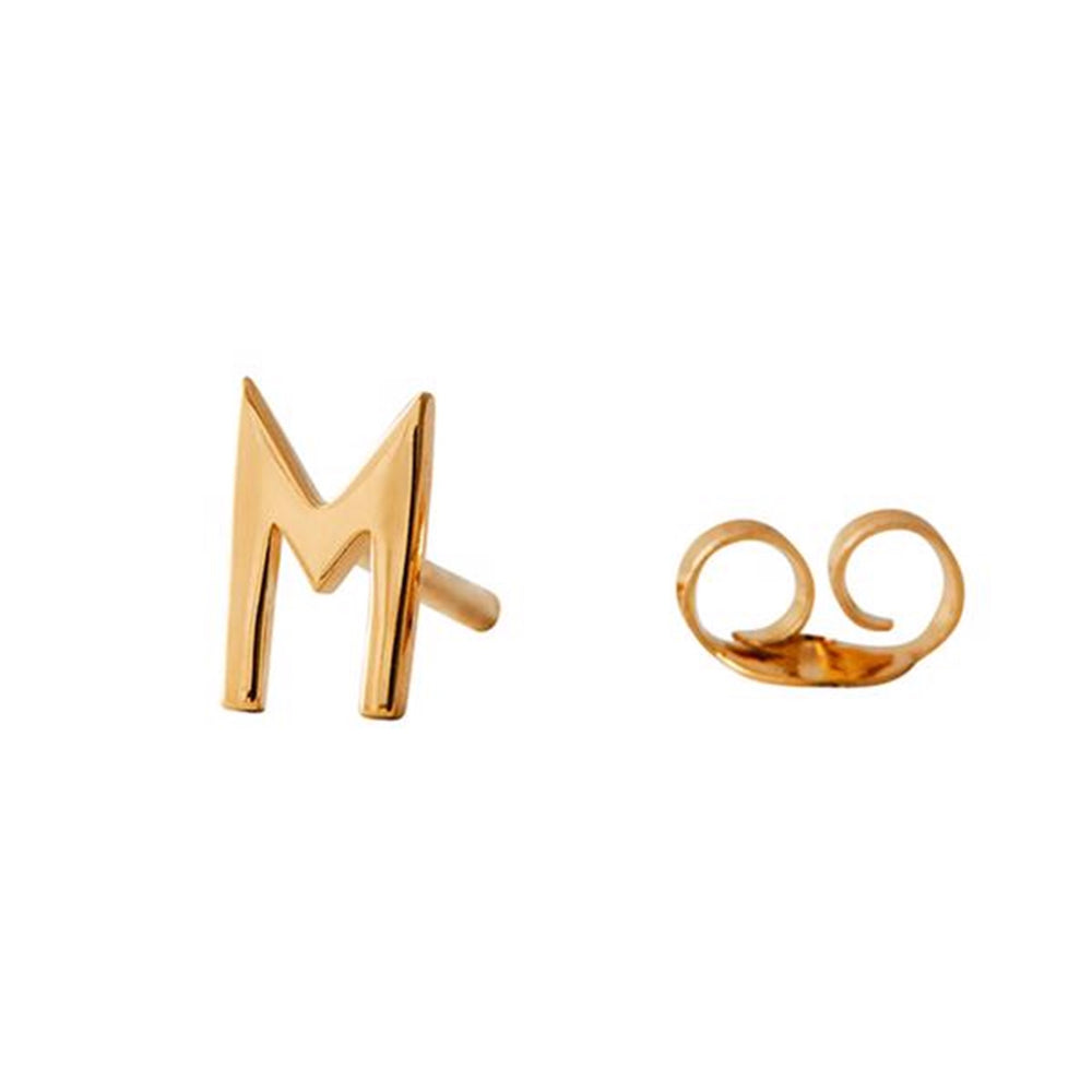 Køb Design Letters Archetype Ørestik GOLD Plated