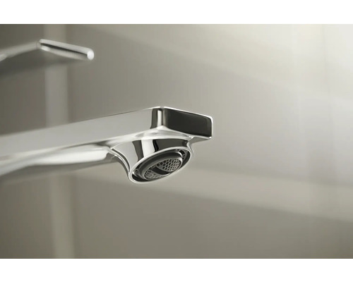 hansgrohe REBRIS E chroom wastafelmengkraan 72589000