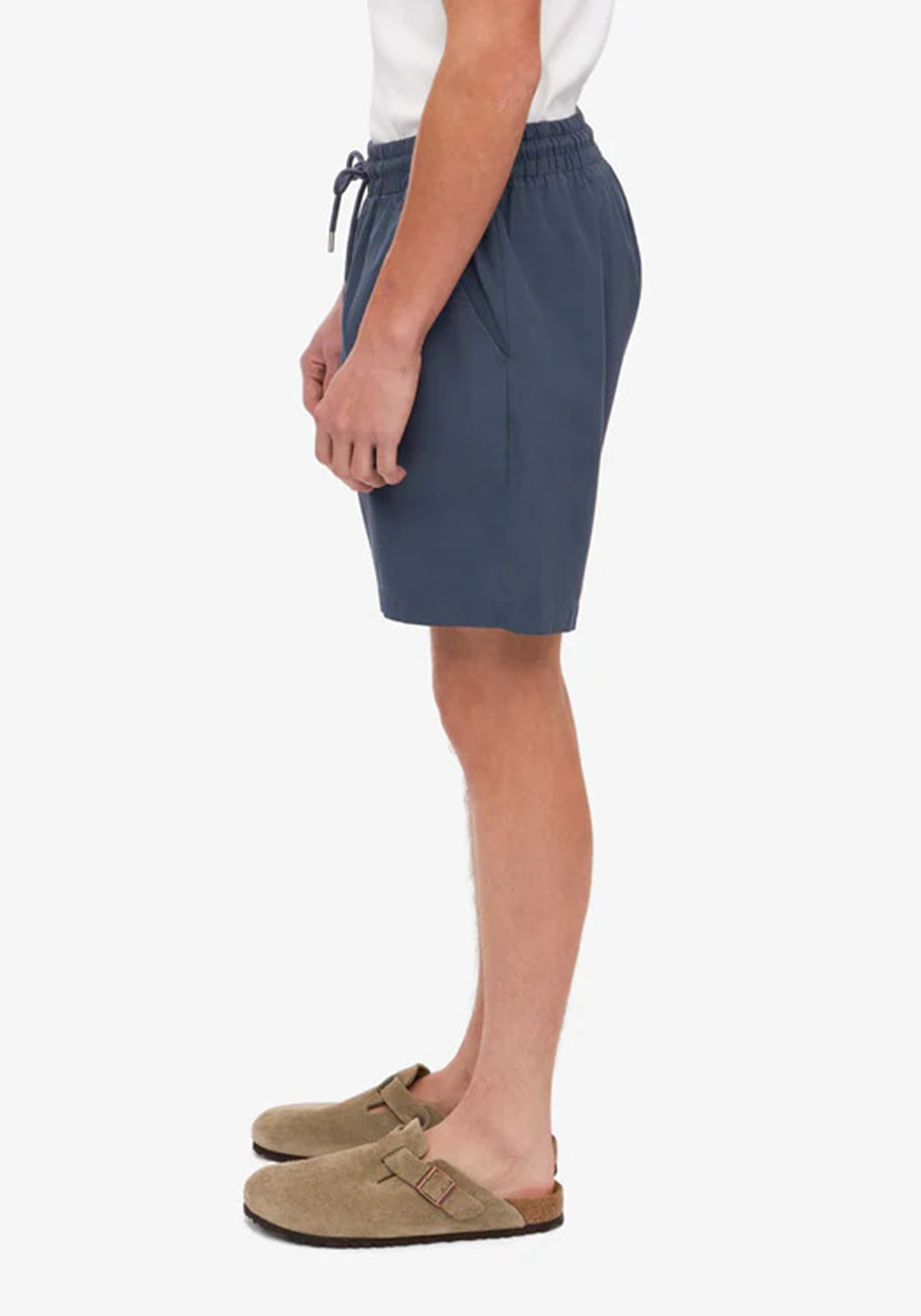Colorful Standard Herren-Twill-Shorts Petrol Blue