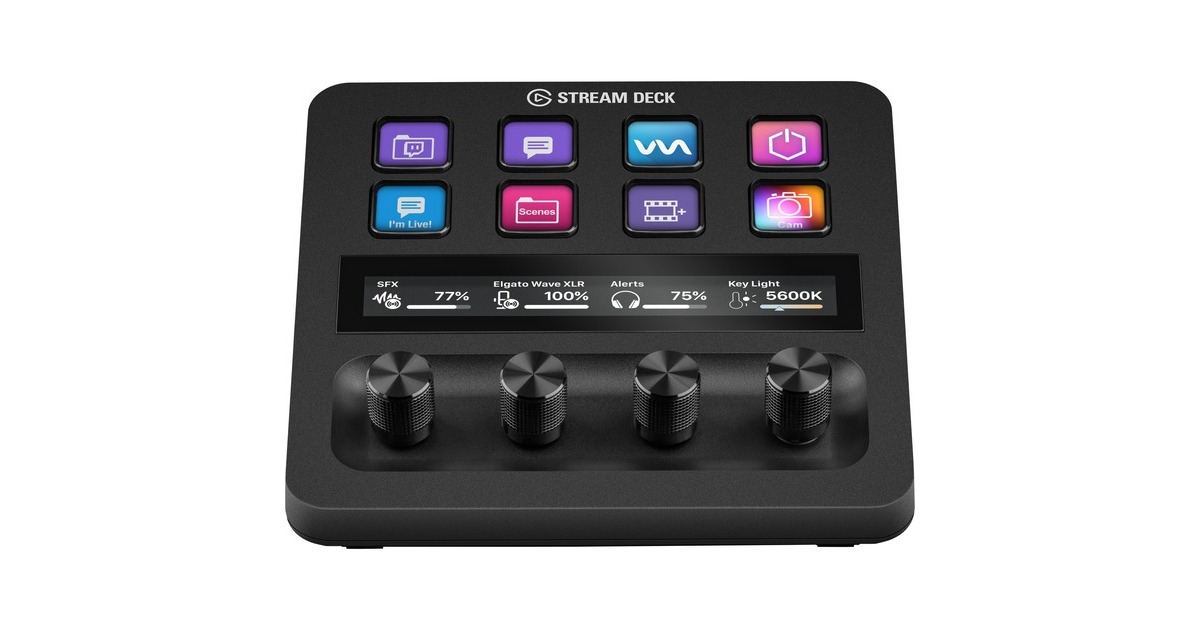 ElgatoStream Deck + keypad  (Zwart)