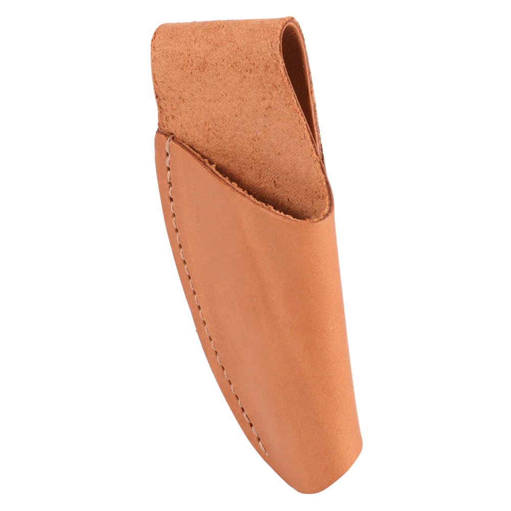Etui en cuir pour couteau de poche pliant Olivier Roger Orfèvre