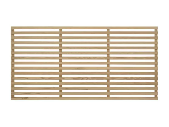 Tête de lit 170 cm bois massif bois naturel KOYA