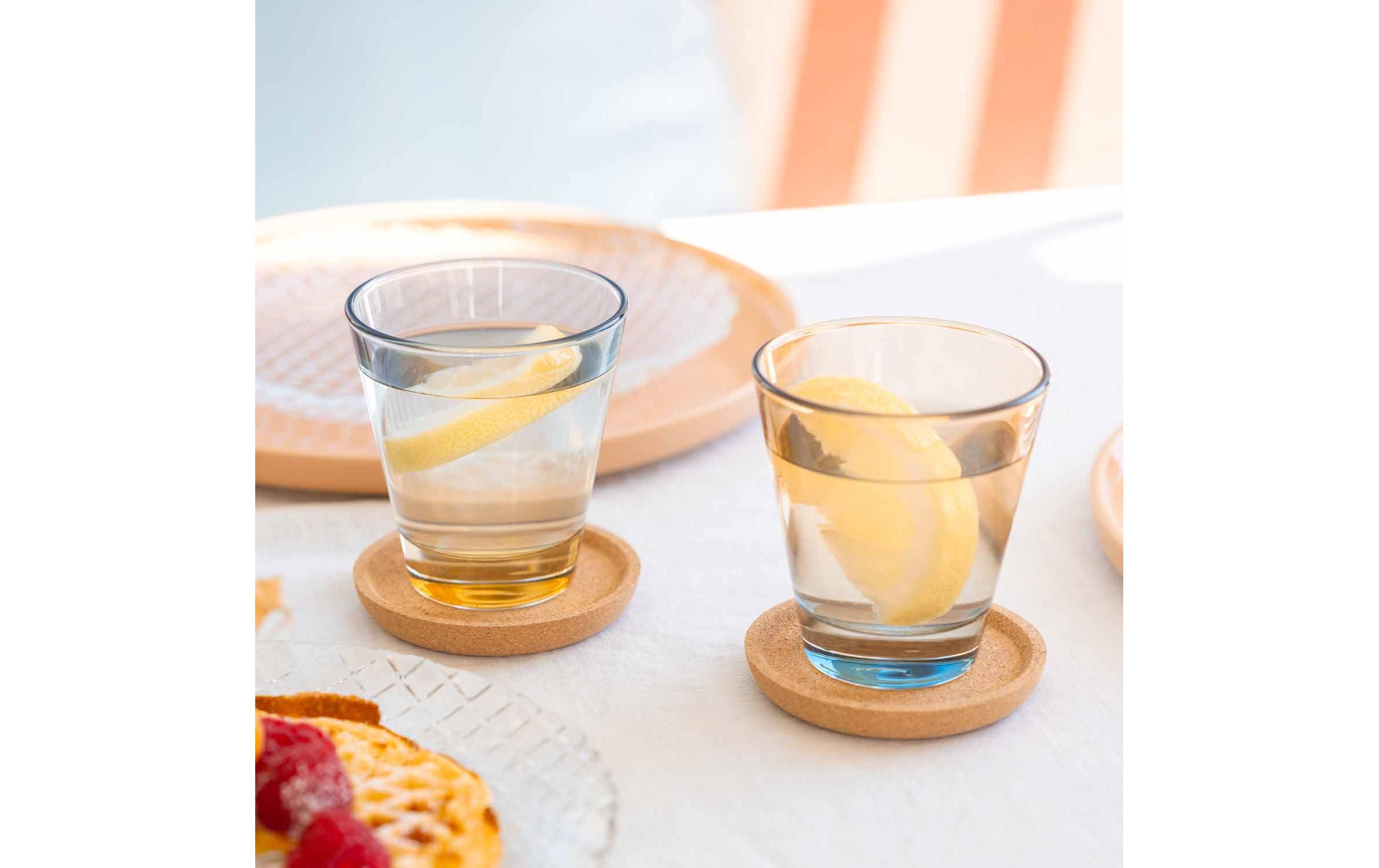Trinkglas Sole 215 ml, 6 Stück, MehrfarbigTrinkgläser für den Alltag