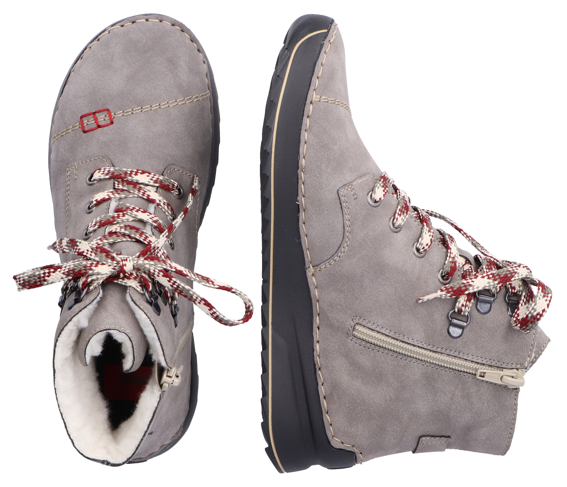 Rieker Winterboots  mit feiner Ziernaht