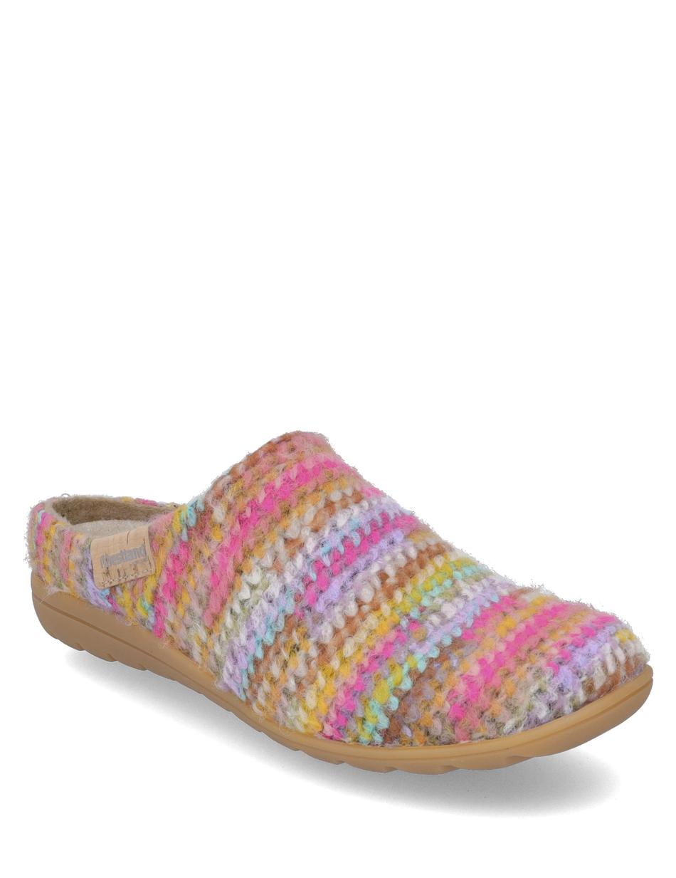 Hausschuh Cadiz 01, pink-multi