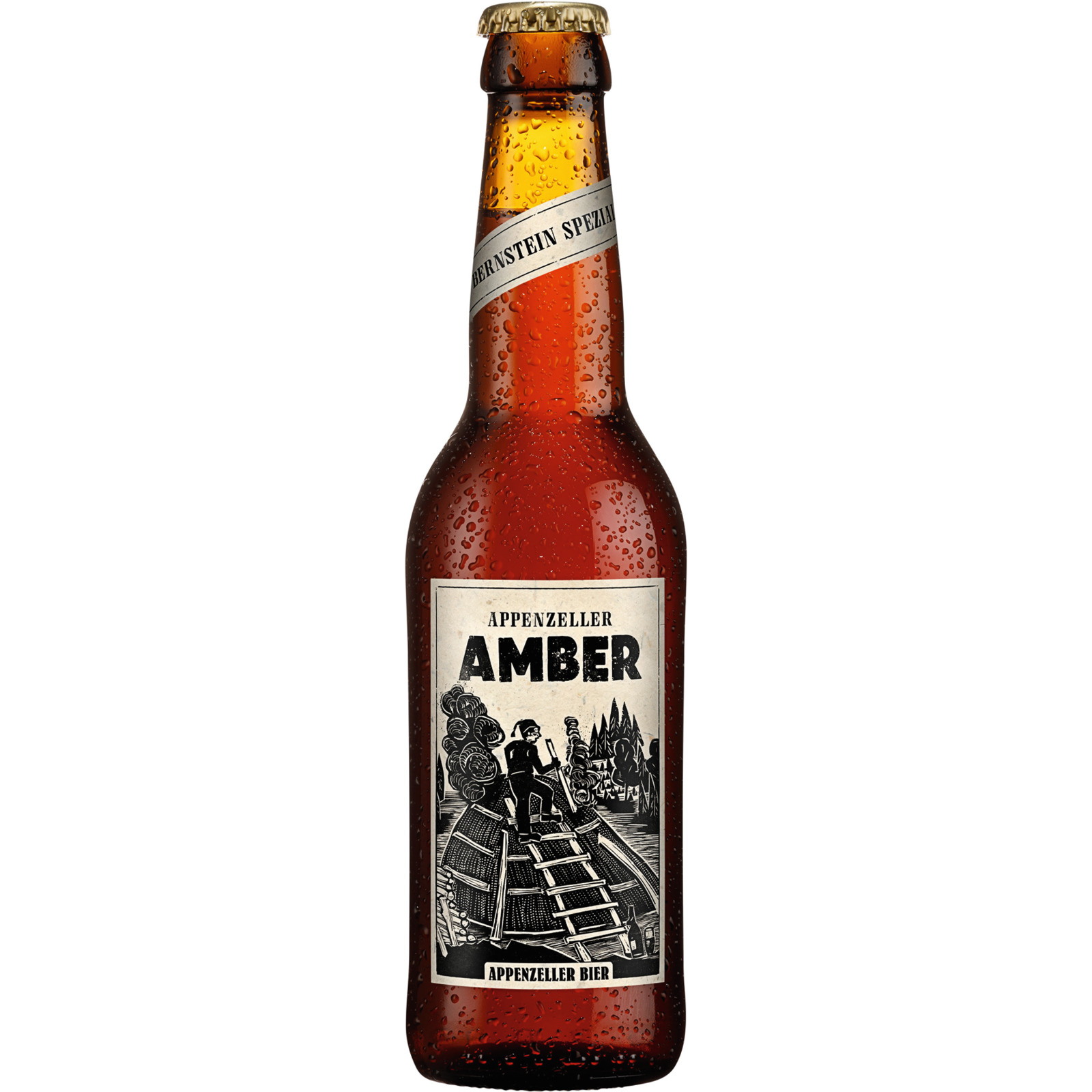 Appenzeller Amber Bier 6 x 33 cl Glas