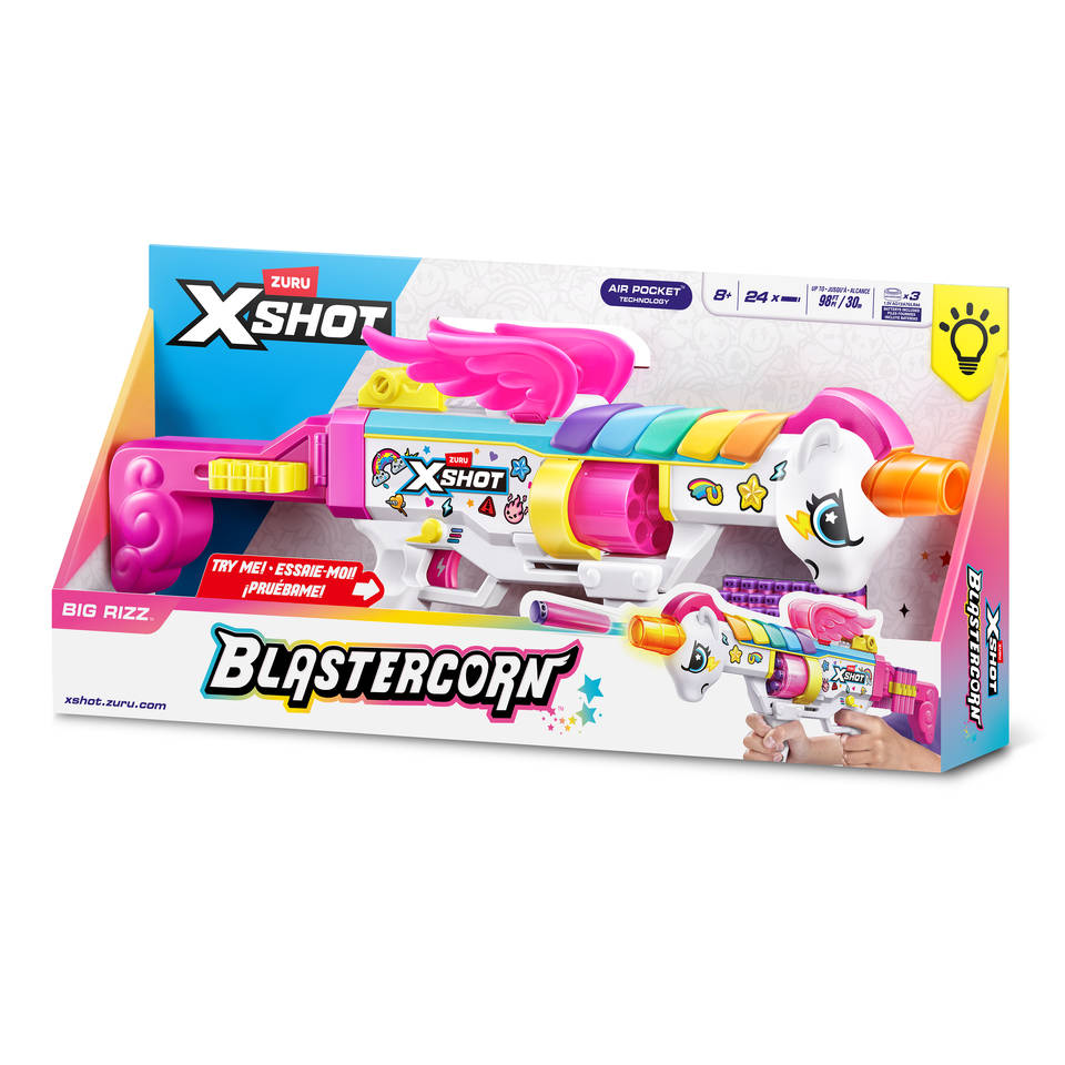 XSHOT Big Rizz Blastercorn blaster