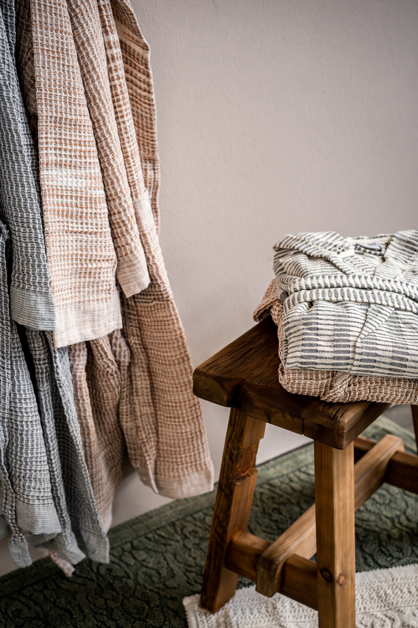 Bademantel 'Sihirli' S-XL, ohne Kapuze, zimt günstig bestellen