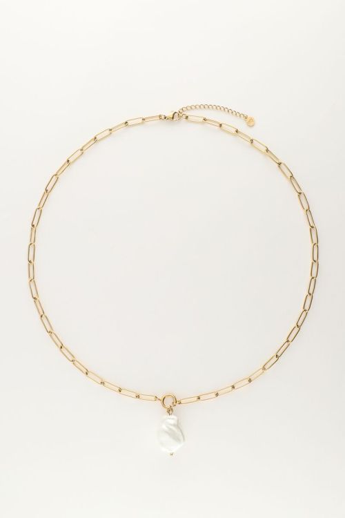 Schakelketting met grote parel