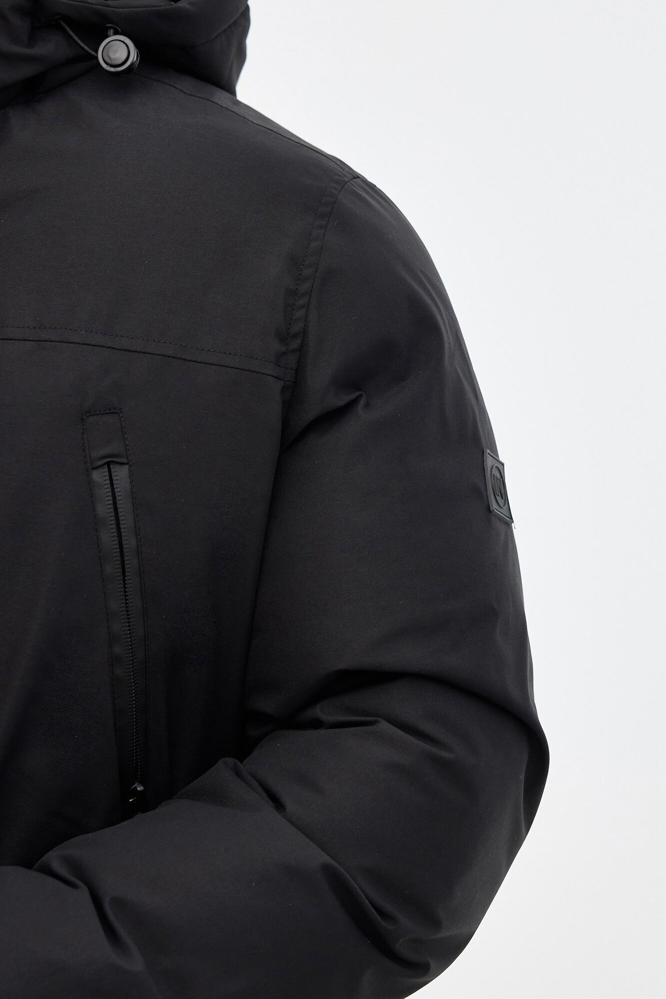 Parka com capuz