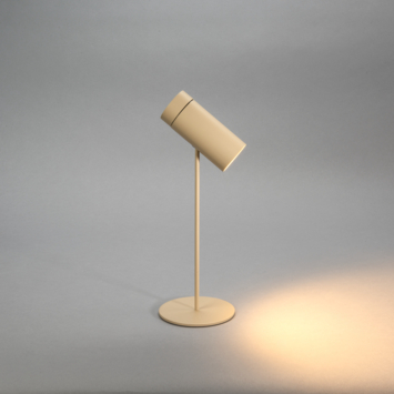 KonstSmide tafel-/wandlamp Multi 1,8 W oplaadbare LED verlichting zandkleurig