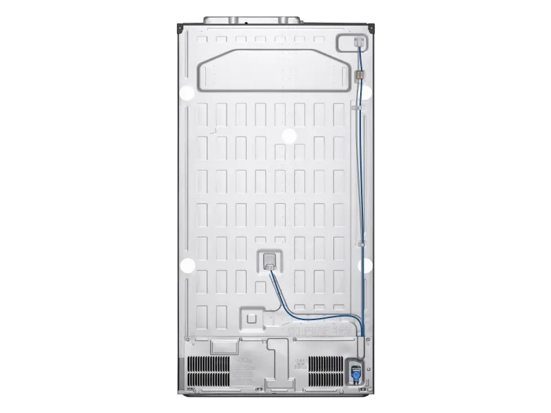 LG InstaView GSGV81PYLL, Fritstående, Amerikansk dør, Sølv, 2 dør(e), Prime Silver, Berøring