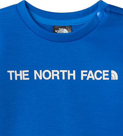 The North Face Sweatset - Bluse/Hosen - Hero Blue m. Logo