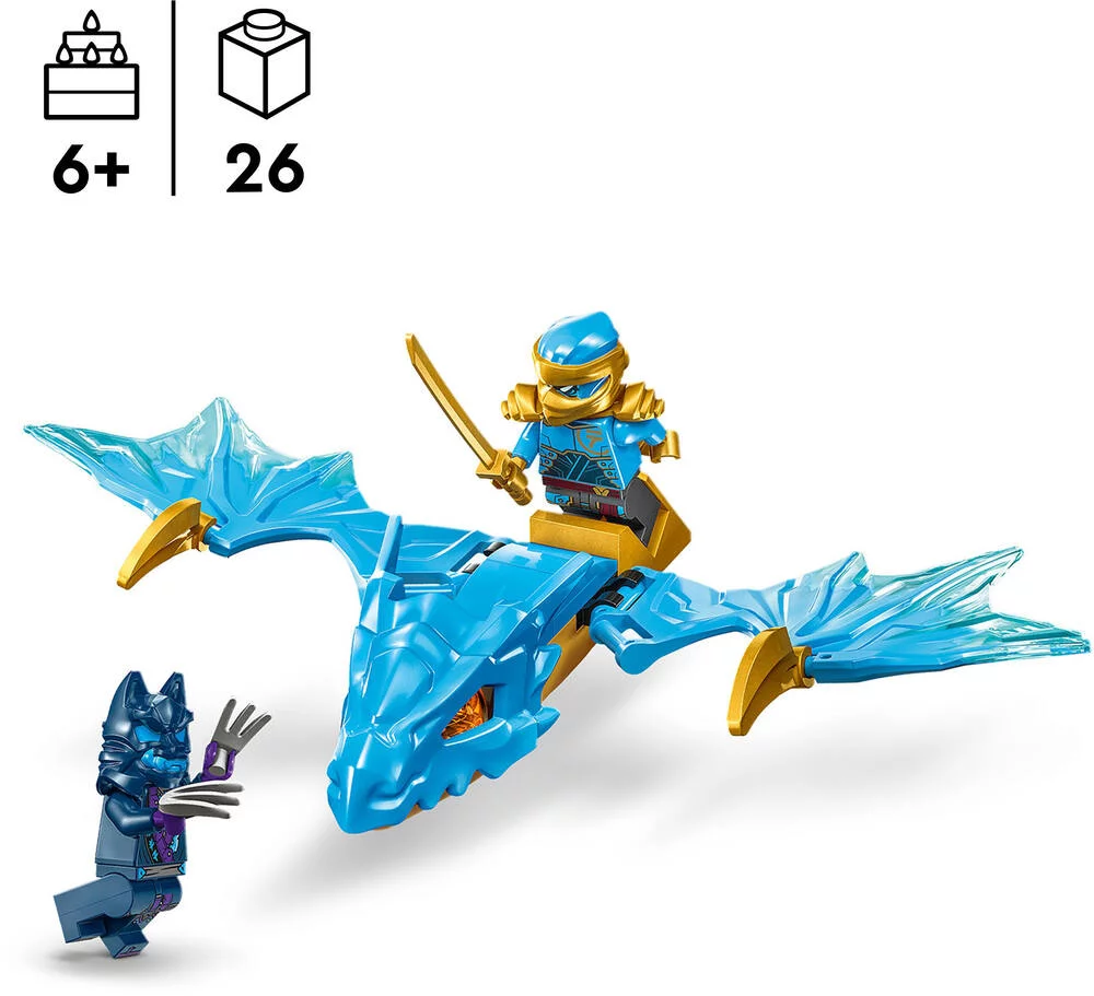 LEGO®NINJAGO® 71802 - L’ATTAQUE DU DRAGON REBELLE DE NYA