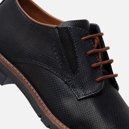 Bugatti Mero Veterschoenen blauw Leer