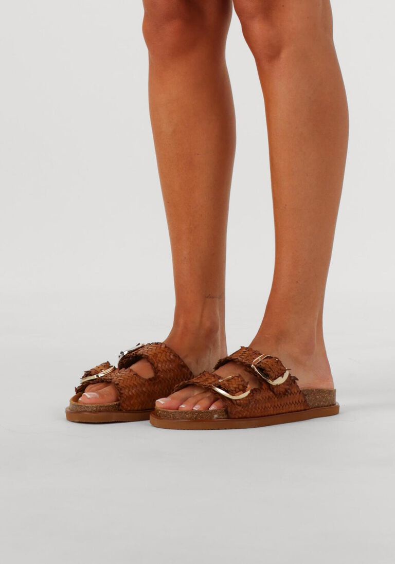 cognac notre-v slippers as-14231