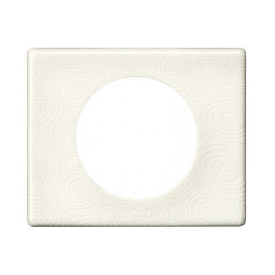 Plaque de finition simple Legrand Céliane Matière Porcelaine Songe