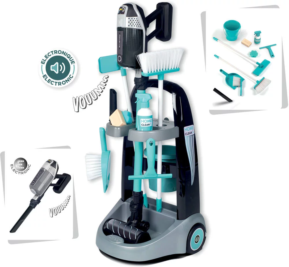 CHARIOT MENAGE ROWENTA - BALAIS ET ASPIRATEUR