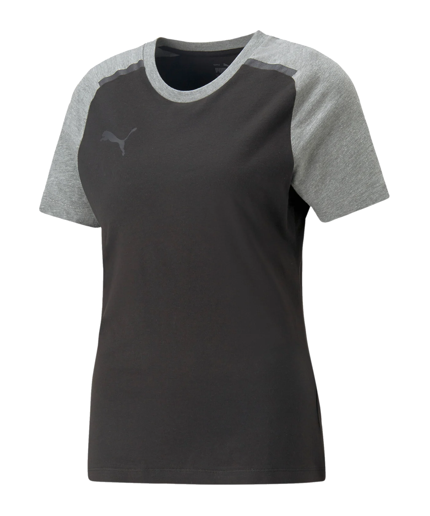 PUMA teamCUP Casuals T-Shirt Damen Schwarz F03