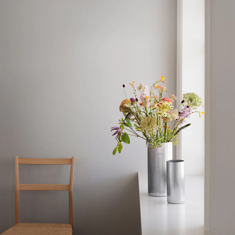 Georg Jensen  Bernadotte vase - 26x12 cm.