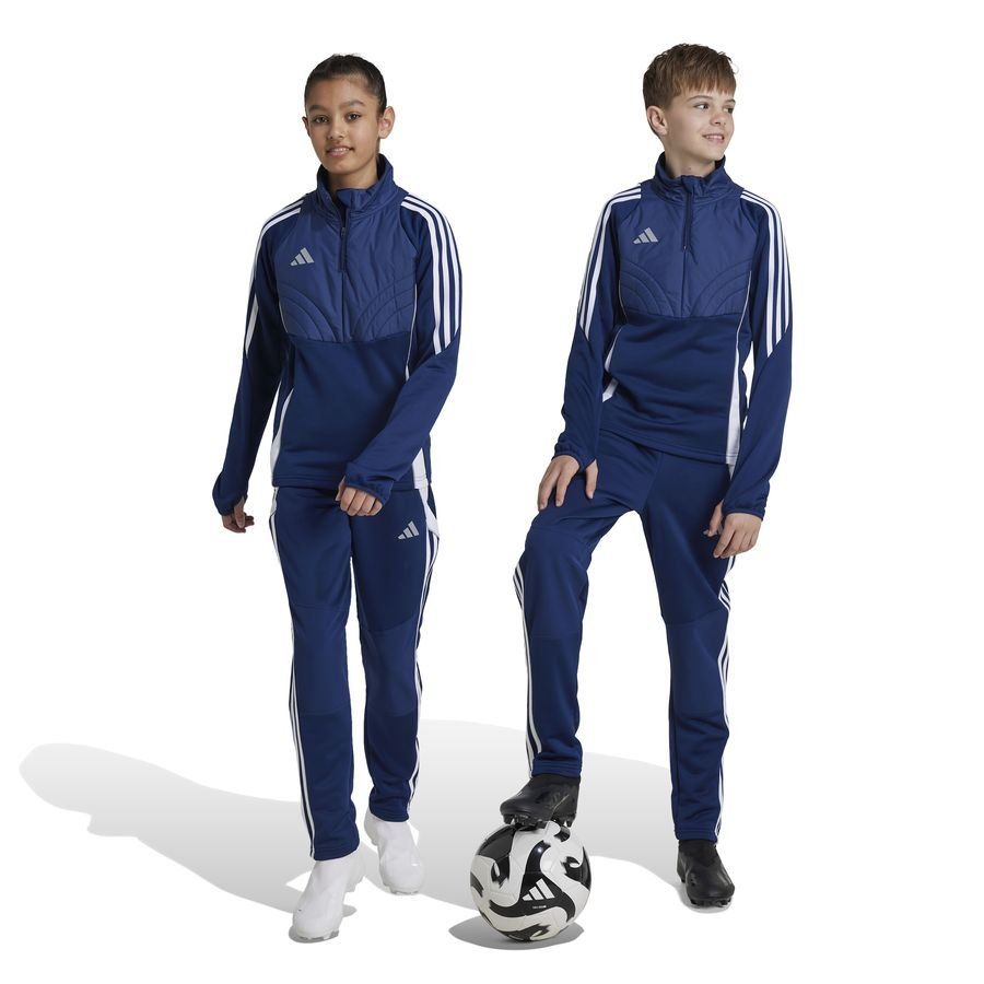 adidas Bas de Survêtement Tiro 24 Winterized - Bleu/Blanc Enfant
