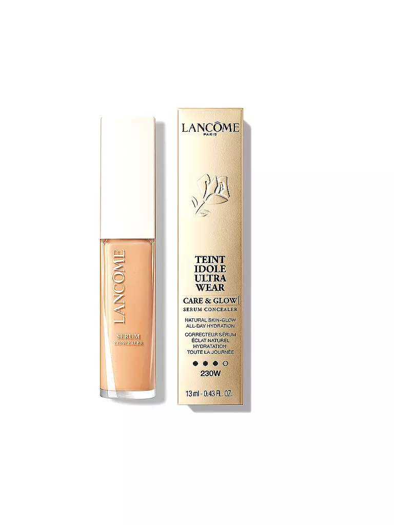 LANCÔME Teint Idole Ultra Wear Skin-Glow Concealer (230W) camel