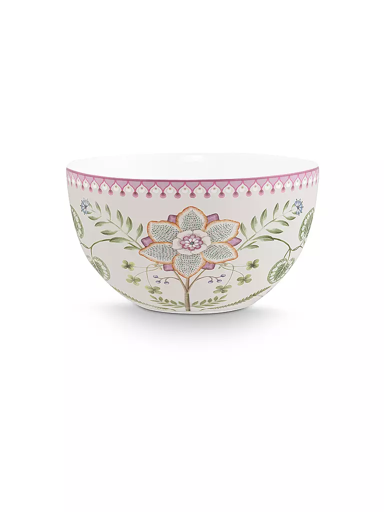 PIP STUDIO Schale LILY & LOTUS 18cm Off White weiss
