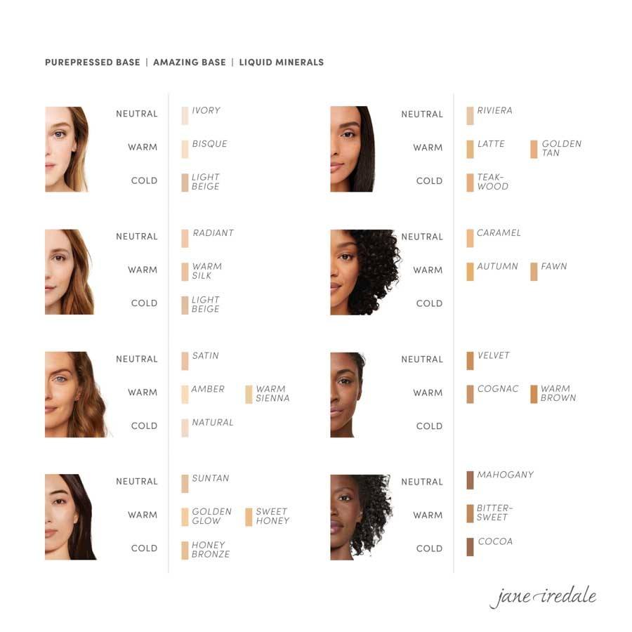 jane iredale Purepressed® Base Mineral Foundation Refill SPF20 Amber 9,9g