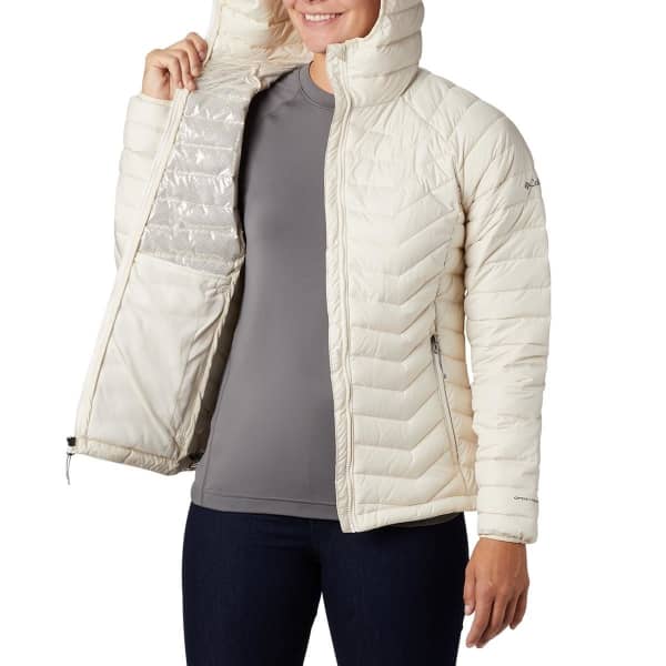 Doudoune randonnée COLUMBIA COLUMBIA POWDER LITE HOODED JKT W CHALK 20 CHALK