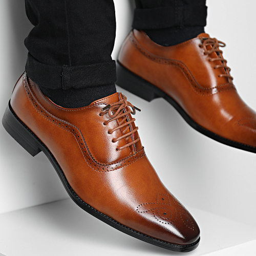 Chaussures De Ville Marron