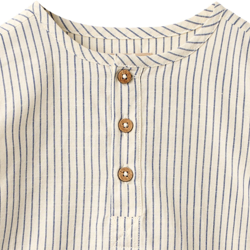 Køb Wheat Dark Blue Stripe Skjorte Bjørk
