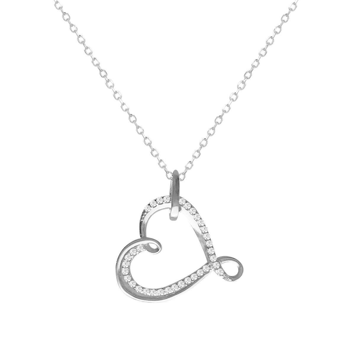 Collier argent 925 oxyde