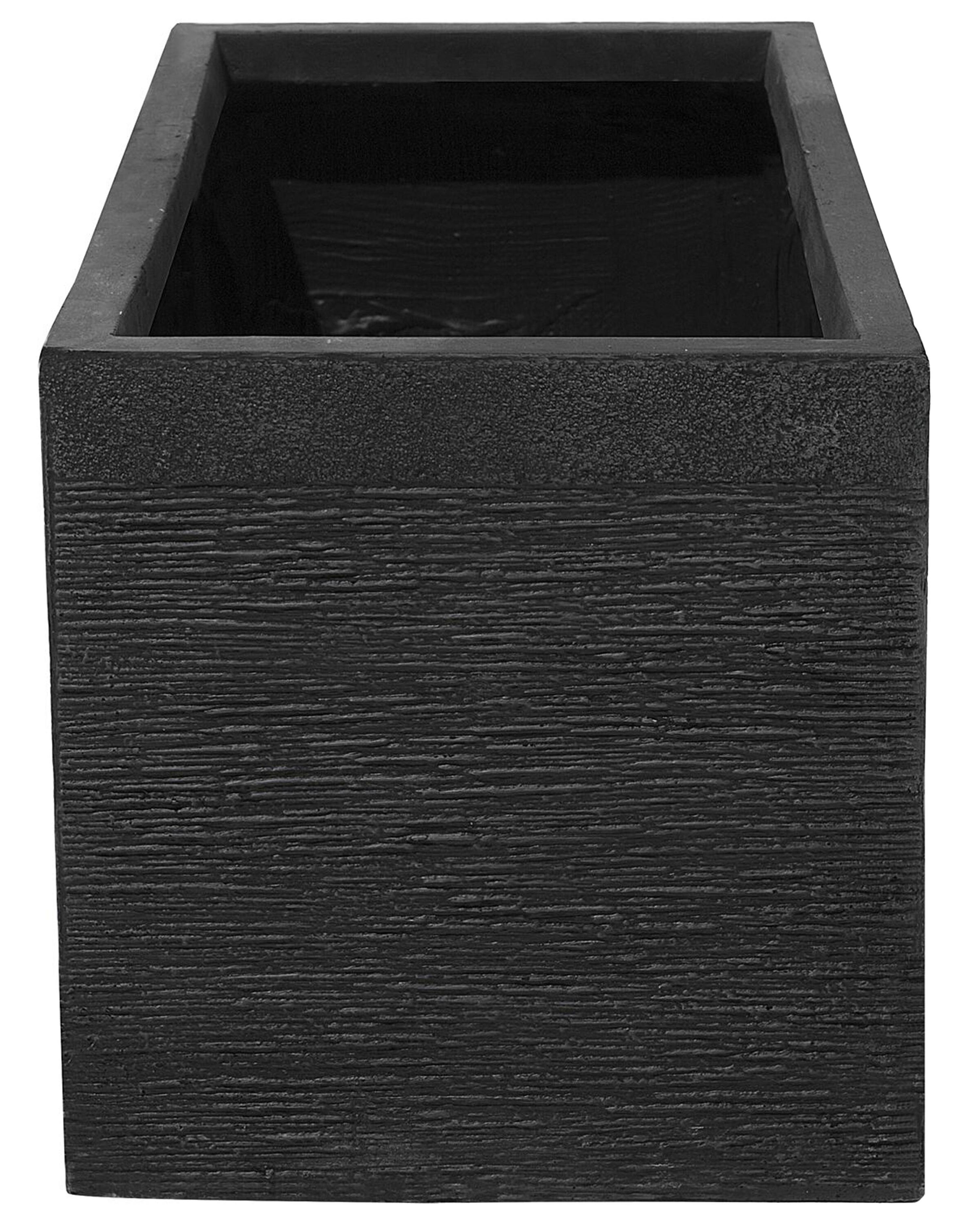 Bloempot MYRA 80 cm Zwart