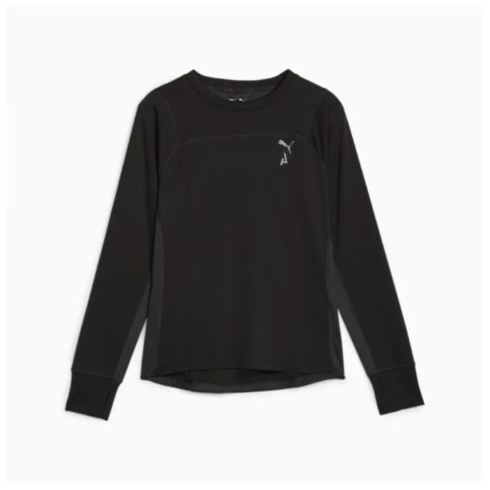 Puma Dame Trøjer Seasons Polypropylene Rain Long Sleeve Sort